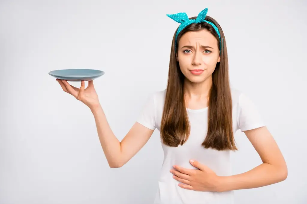 Hunger and Food Cravings Empty Plate